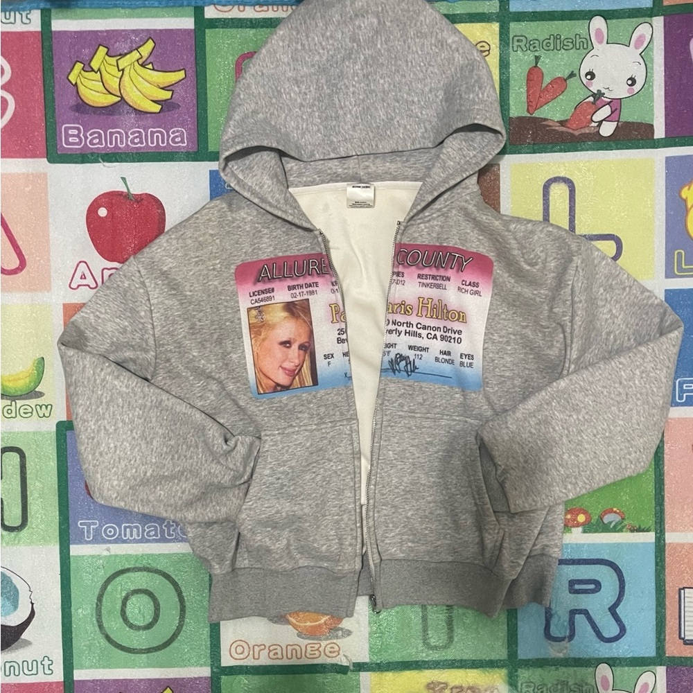 allure county paris hilton zip up